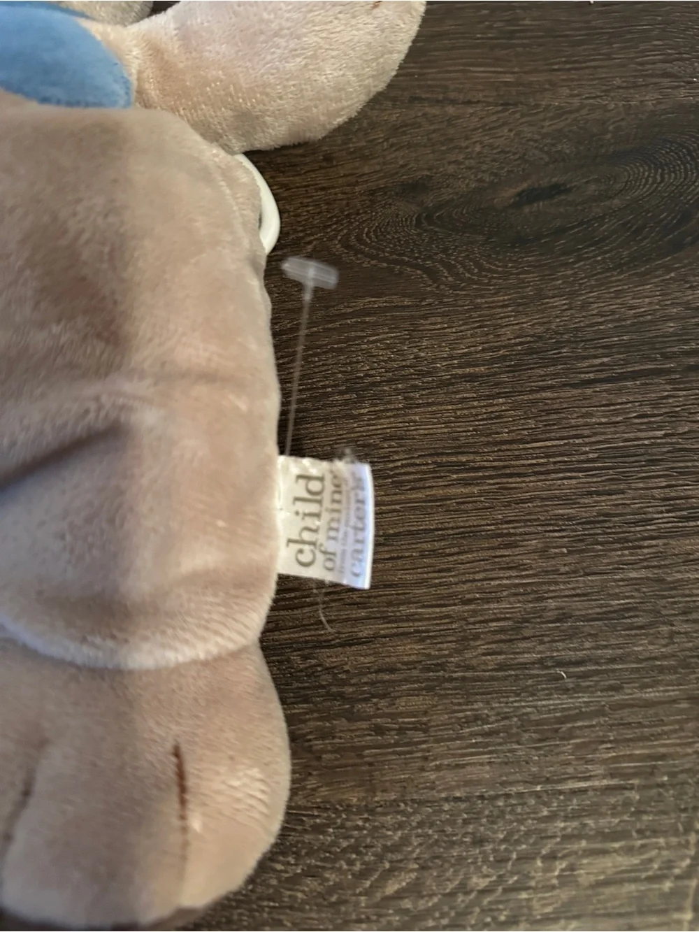 Carter's Child Of Mine Puppy Dog Brown Lovey Plush Stuffed Animal Brown